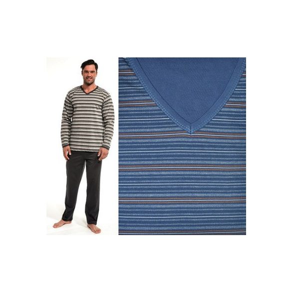 Cornette  férfi hosszú pizsama 